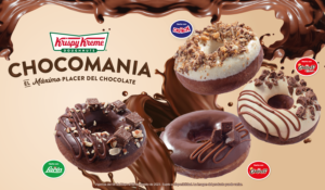 Krispy Kreme invita a probar el máximo sabor del chocolate con Chocomanía