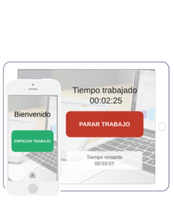 El Reloj Laboral Checador permite realizar el registro de los empleados
