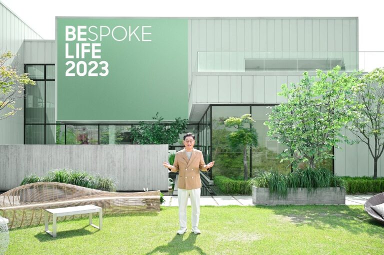 Samsung Bespoke Life 2023 presenta tecnologías que brindan comodidad hoy y crean un mañana más sostenible