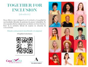 Adecco lanza iniciativa nacional para generar oportunidades de empleo para mujeres en situación vulnerable