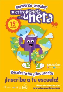 Inicia convocatoria al 15° Concurso Escolar ‘Nuestro planeta es la neta’ de Grupo IMU