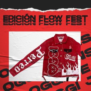 OGGI Jeans crea la chamarra «edición especial» del festival de música Flow Fest 2023