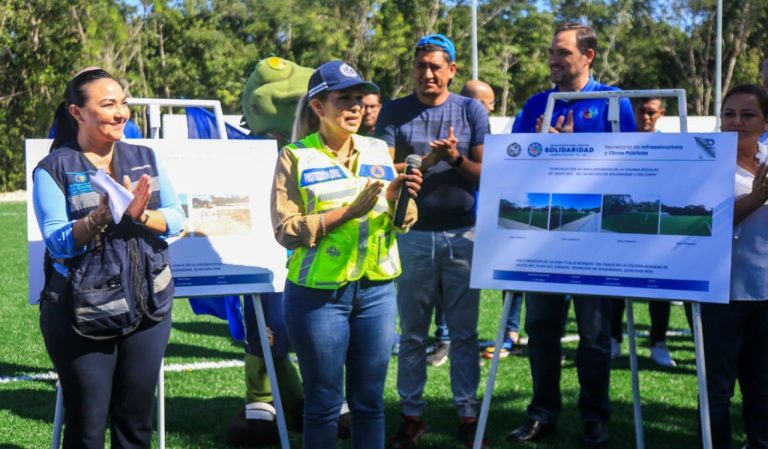 Cristo Rey ya cuenta con área deportiva ⚽️