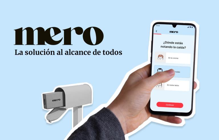 Mero democratiza la solución para la caída del cabello