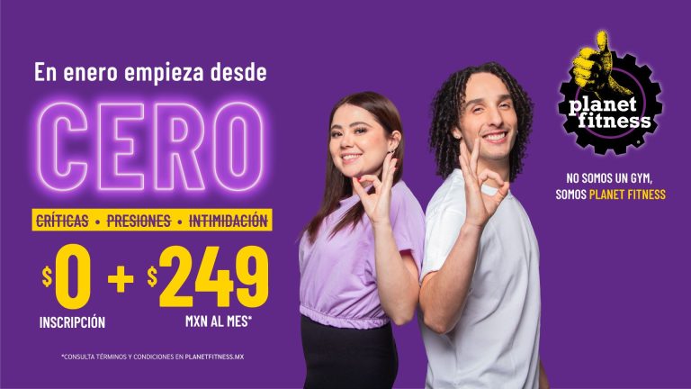 Planet Fitness® invita a empezar enero desde cero