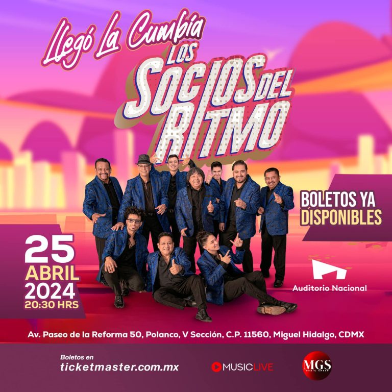 Los SOCIOS DEL RITMO llegan este mes al AUDITORIO NACIONAL con grandes invitados