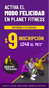 Planet Fitness® activa el modo felicidad