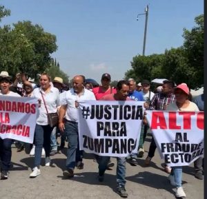 «No al fraude electoral»; Pueblo de Zumpango exige que se anule la elección donde hubo fraude