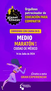 Planet Fitness se une a Educación para Compartir (EpC) en la media maratón y la maratón de Ciudad de México