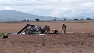 Helicóptero se desploma en Atoyac, Jalisco; 4 heridos