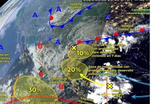 Se esperan lluvias y ‘Norte’
