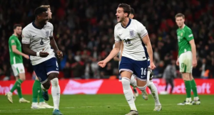 Inglaterra golea a la República de Irlanda y asciende en la Nations League