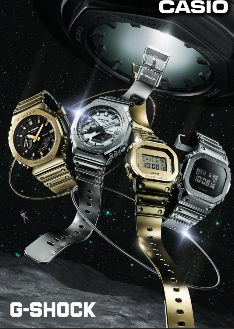 Los relojes CASIO destacan por su estilo, sostenibilidad, innovación y amistad