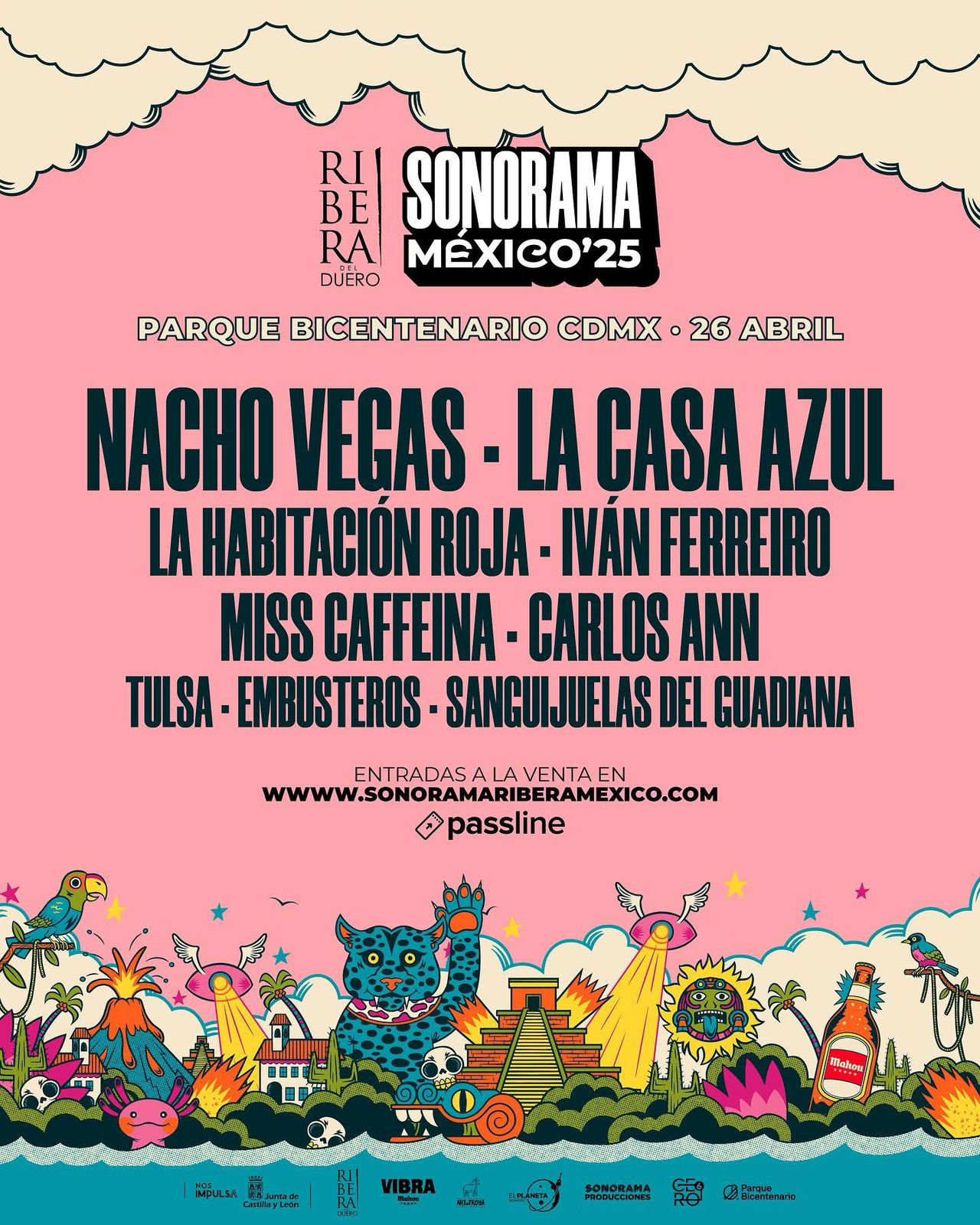 SONORAMA RIBERA DEL DUERO MÉXICO 2025: UN PUENTE MUSICAL ENTRE ESPAÑA Y MÉXICO EN EL PARQUE BICENTENARIO