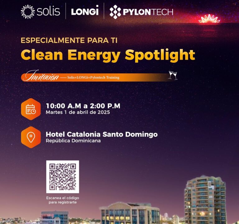 SOLIS, LONGI Y PYLONTECH ACELERARÁN ADOPCIÓN DE ENERGÍA SOLAR Y EN REPÚBLICA DOMINICANA, NICARAGUA Y PANAMÁ