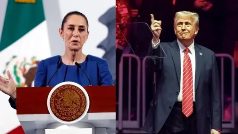 No debatiré con Trump en medios: Sheinbaum; «hay buena comunicación»