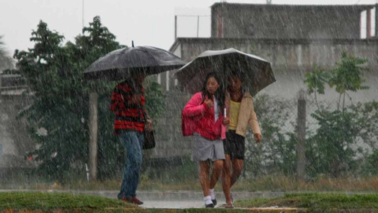 Se prevén lluvias intensas en gran parte del país este miércoles