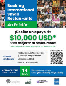 Abren convocatoria para apoyar a pequeños restaurantes en Ciudad de México con 10 mil dólares