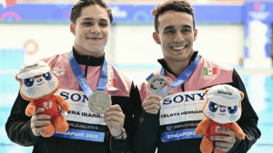 México suma dos medallas de plata en el Mundial de Clavados 2025: Osmar Olvera sigue haciendo historia