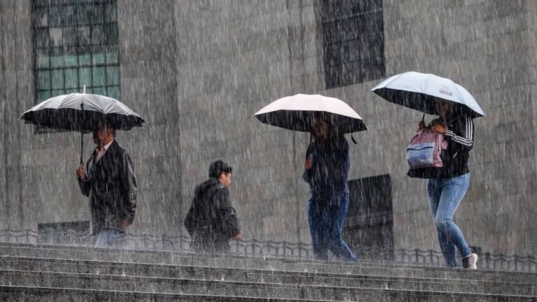 Canal de baja presión causará lluvias intensas en gran parte del país