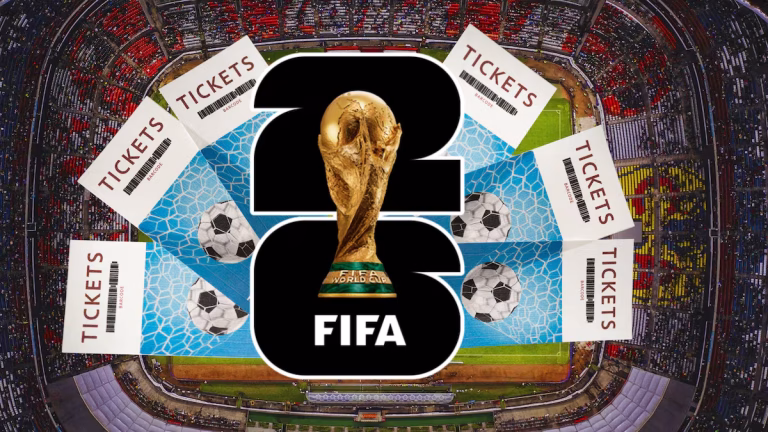 Revelan precios para nueve partidos del Mundial de 2026 en México