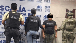 Capturan en Oaxaca a ‘La Hiena’, presunta lideresa del Cártel San Luis Rey