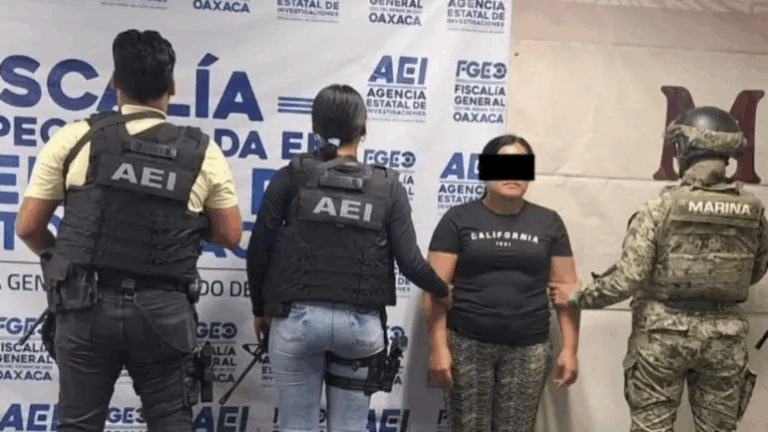 Capturan en Oaxaca a ‘La Hiena’, presunta lideresa del Cártel San Luis Rey