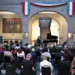 Suenan Amadeus Mozart y Frederic Chopin en el grand piano de la Casona de Xicoténcatl