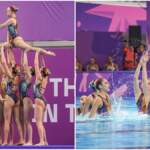 Selección de natación artística se lleva el oro en los Juegos Panamericanos Junior 2025