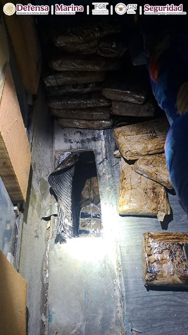 Gabinete de Seguridad detiene a dos personas con 50 kilos de heroína en Sonora