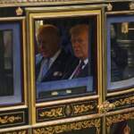 Visita de Trump a Reino Unido: Carlos III recibe en Windsor al presidente de EE.UU.
