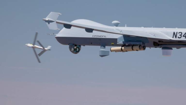 GA-ASI y AeroVironment completan el primer lanzamiento aéreo del Switchblade 600 desde un UAS MQ-9A