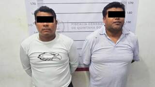 Detienen a dos sujetos por aventar a un gato a un estanque de agua en Tulum