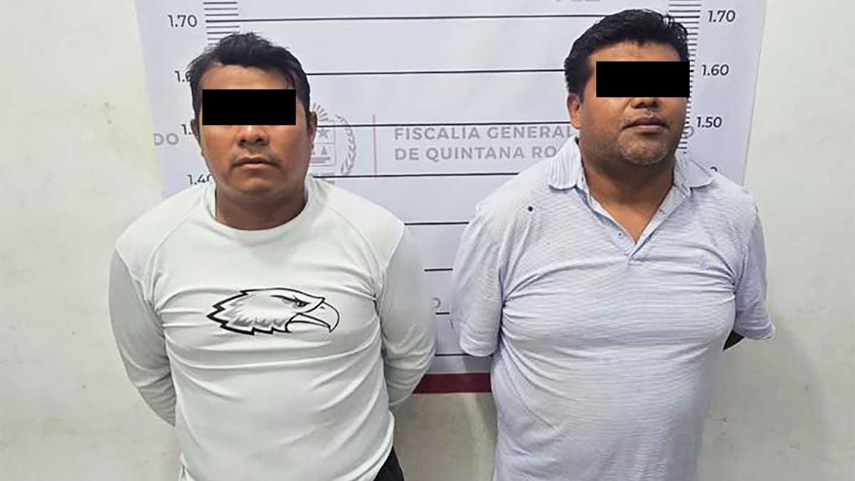 Detienen a dos sujetos por aventar a un gato a un estanque de agua en Tulum