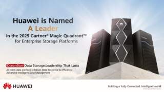 Huawei es nombrada Líder en el Gartner® Magic Quadrant™ (Cuadrante Mágico de Gartner®) para Plataformas de Almacenamiento Empresarial, 2025