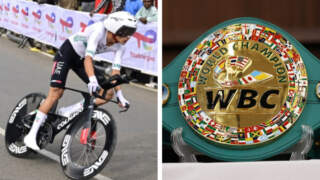 Isaac del Toro recibe cinturón especial del CMB previo al Mundial de Ciclismo: fecha, hora y dónde ver la carrera