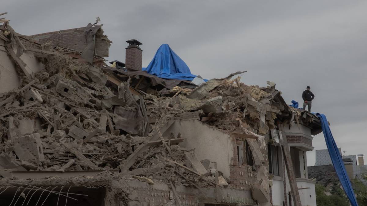 Rusia lanza misiles y drones sobre Kiev y deja al menos cuatro muertos