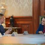 Claudia Sheinbaum se reúne con el director de Scotiabank