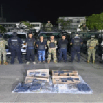 García Harfuch informa la detención de 11 personas por extorsión en BC y Tabasco