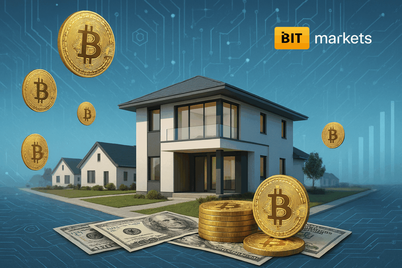 Análisis de BITmarkets: crece la tendencia de los créditos hipotecarios respaldados en criptomonedas