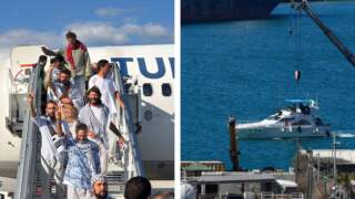 Israel deporta a Turquía a 137 activistas de la flotilla interceptada rumbo a Gaza