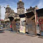 Vallas en Palacio Nacional son para proteger el recinto y evitar violencia: Sheinbaum
