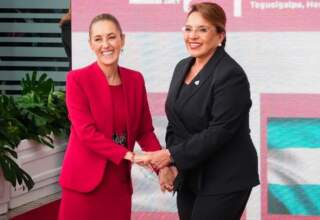 Sheinbaum recibirá a la presidenta de Honduras; será mañana en Palacio Nacional