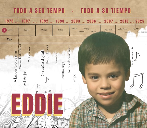 Eddie consolida su puente musical entre Portugal, España y América Latina con un nuevo galardón en los Premios Latino