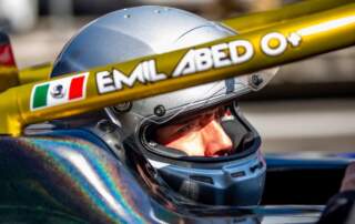 Emil Abed: del karting al Gran Premio, entre motores y música