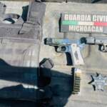 ¡Nuevo golpe en Michoacán! Detienen a 4 hombres con armas