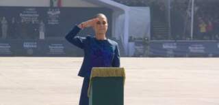 Sheinbaum encabeza su segundo desfile de la Revolución bajo la sombra de las protestas