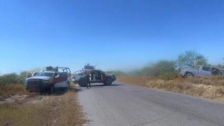 Enfrentamiento armado en Reynosa deja cinco sujetos abatidos; aseguran «ponchallantas» y armas