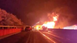 Choque múltiple de 13 vehículos en carretera de Corea del Sur deja dos muertos y cuatro lesionados