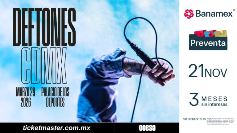 DEFTONES REGRESA A LA CIUDAD DE MÉXICO COMO ESTELARES